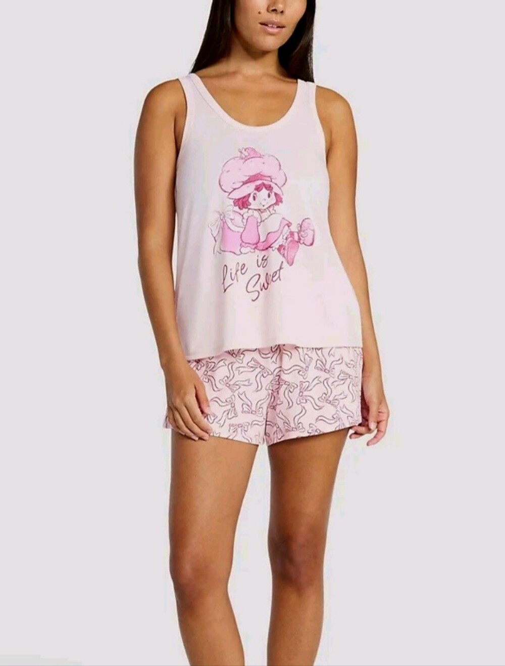 Strawberry Shortcake Sleep Tank and Shorts Set